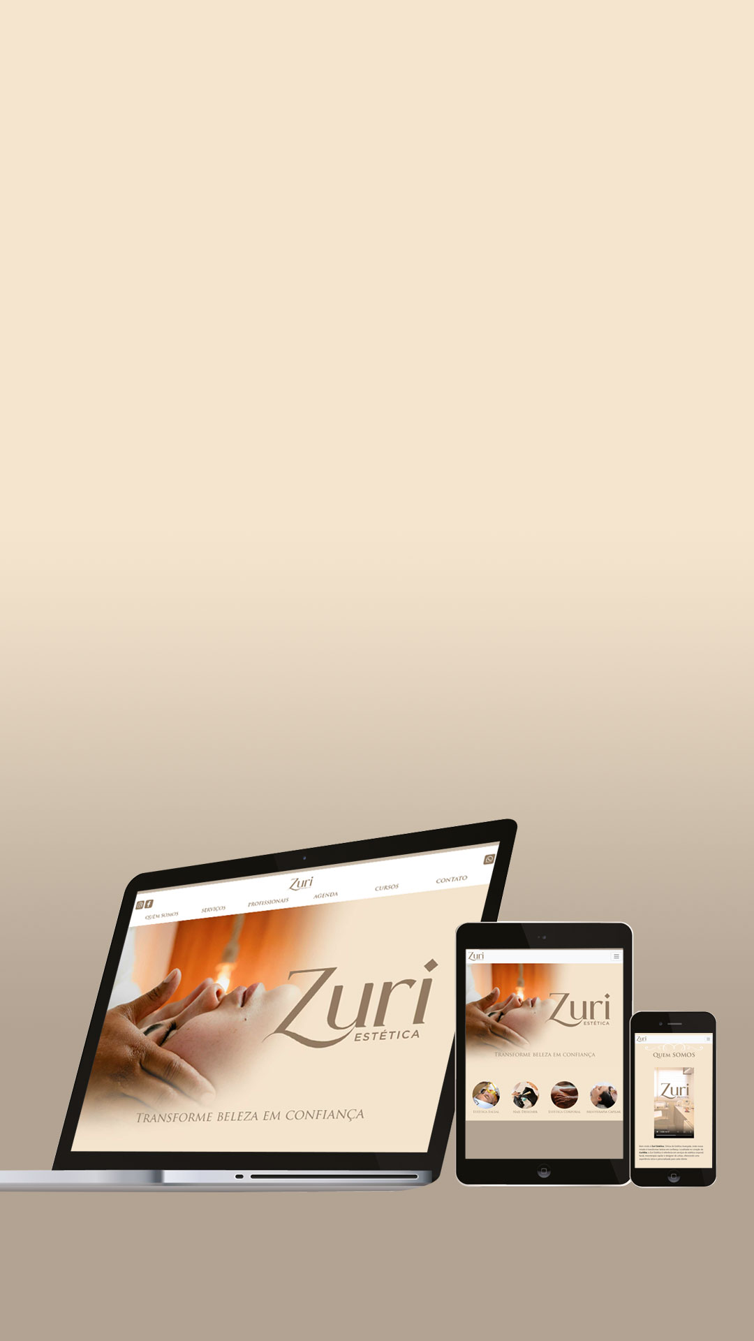Landing Page: Zuri Estética
